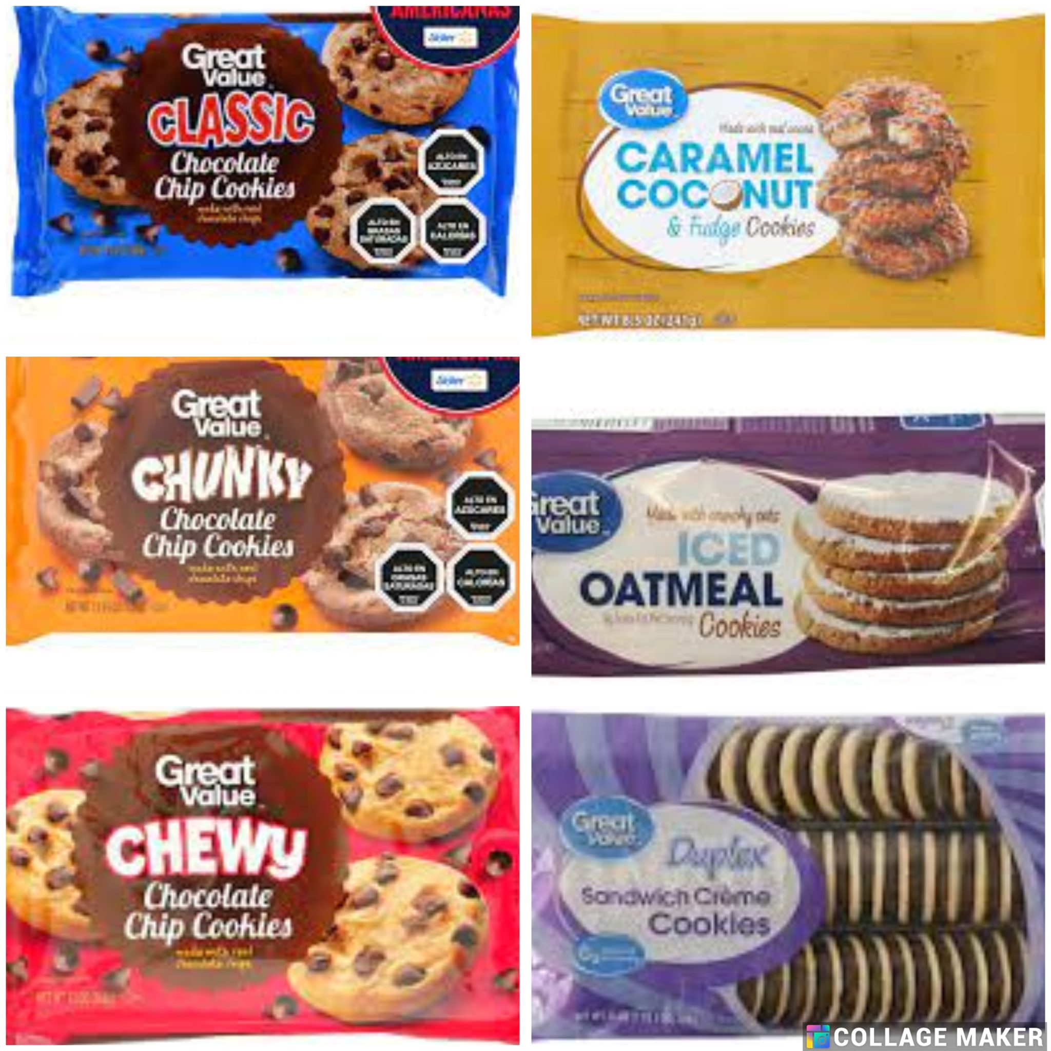 Galletas Great Value