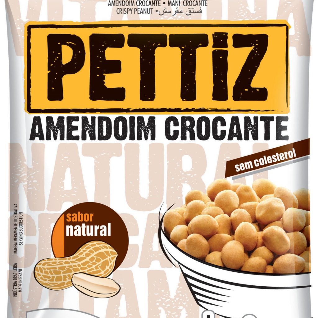 Pettiz amendoim crocante