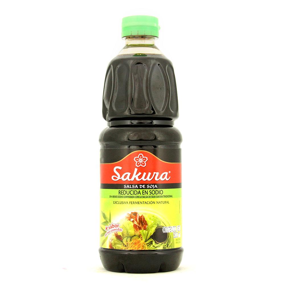 Salsa de soya reducida en sodio